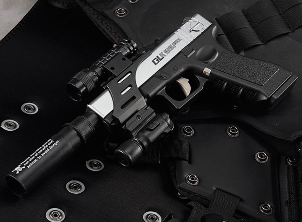 súng lục đạn nở glock v1